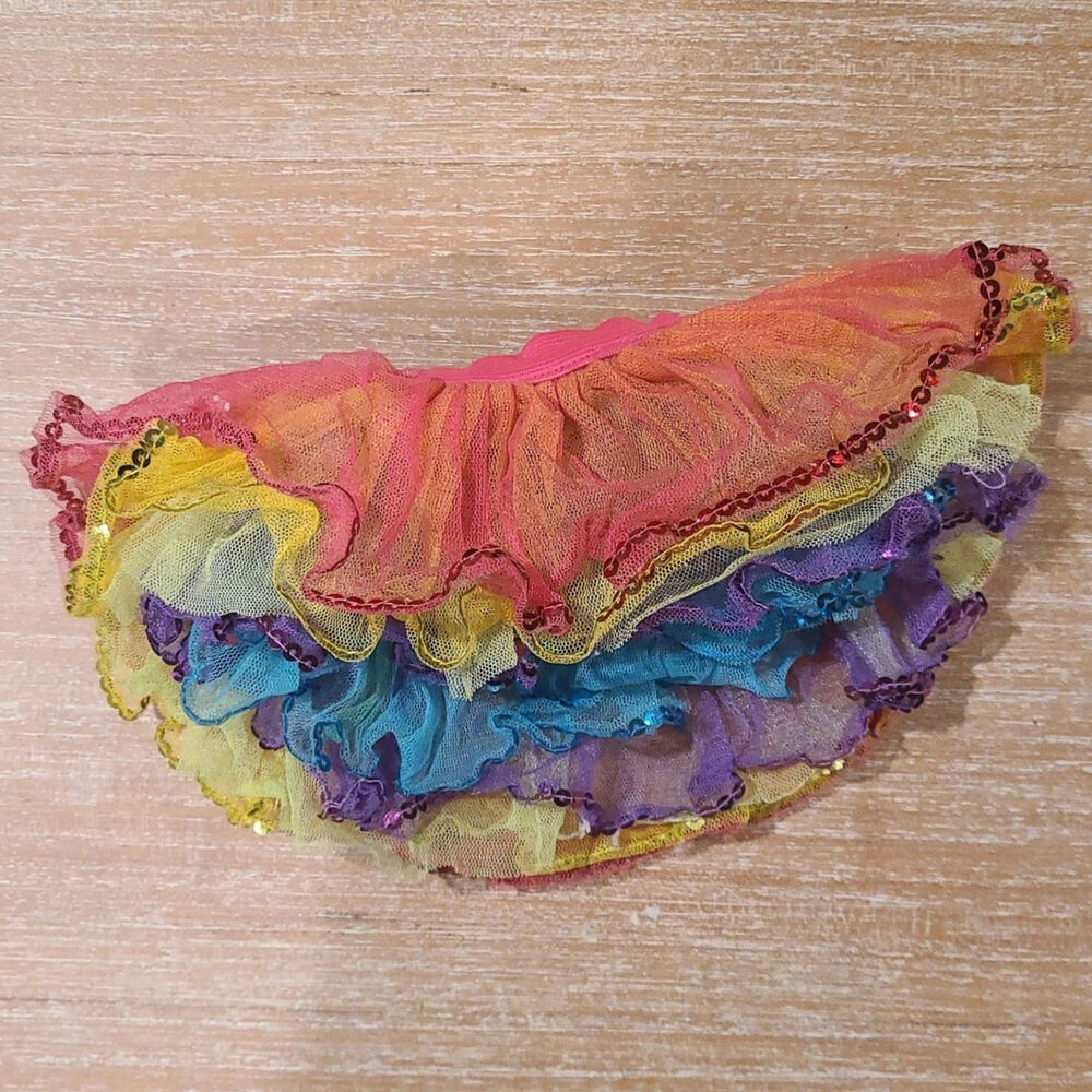 Build-A-Bear Rainbow Skirt / Tutu Outfit